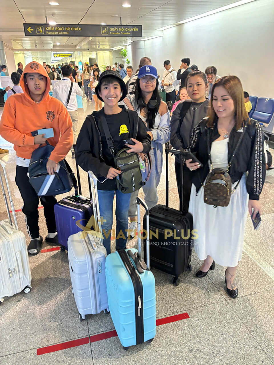 Gặp gỡ gia đình khách nước ngoài khi sử dụng dịch vụ fast track