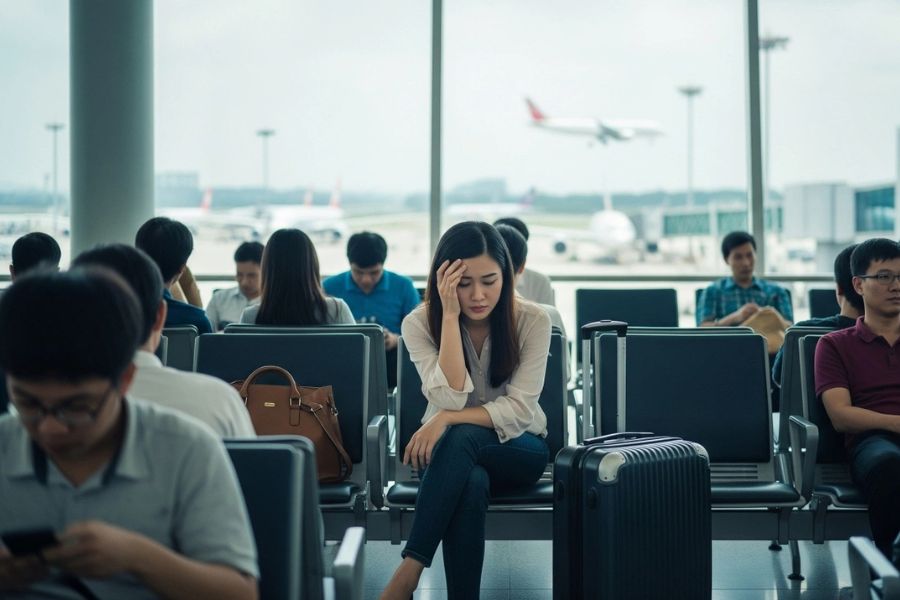 Quy Trình Xử Lý Khẩn Khi Chuyến Bay Đầu Tiên Bị Hoãn