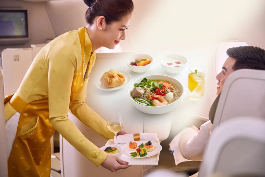 Suất ăn đặc biệt trên máy bay