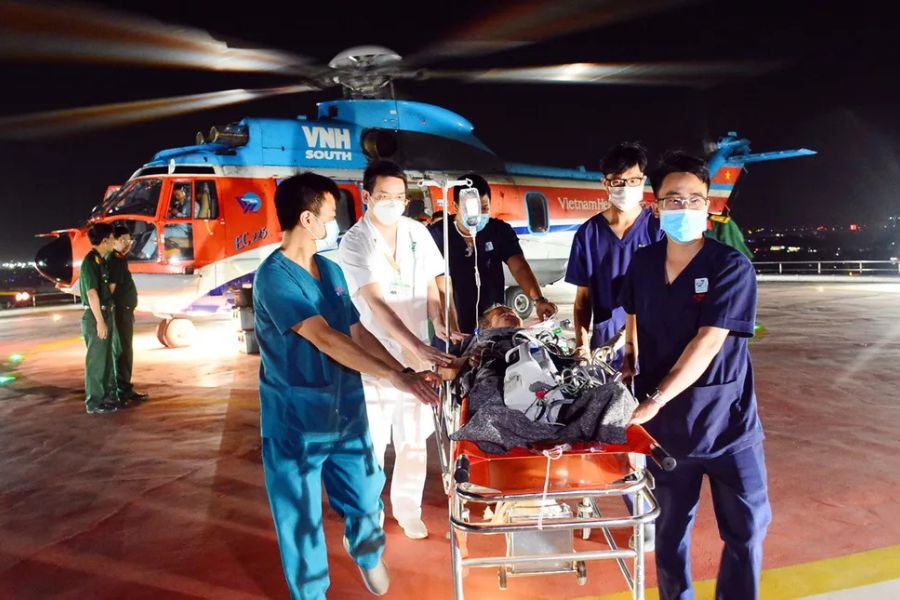 Vận chuyển bệnh nhân bằng đường hàng không là gì