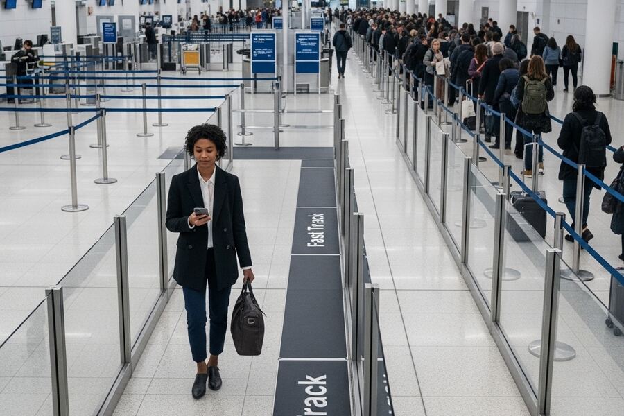 Nâng tầm trải nghiệm sân bay với Dịch vụ Fast Track của Aviation Plus